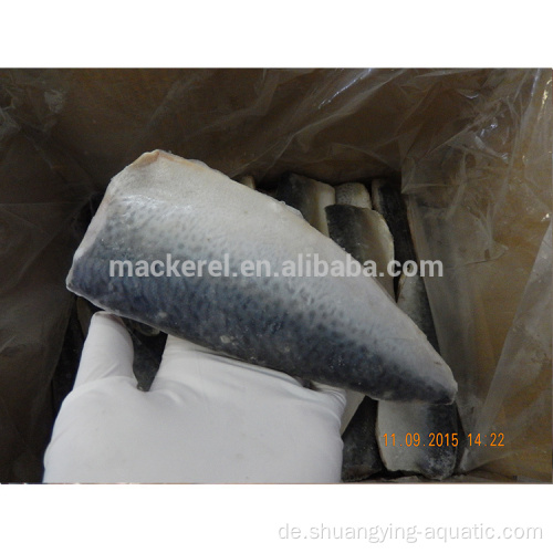 Makrelefilets Fisch mit EU -Standard gefroren